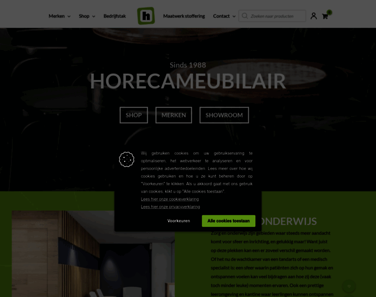 Horecameubilair.nl thumbnail Horecameubilair.nl thumbnail