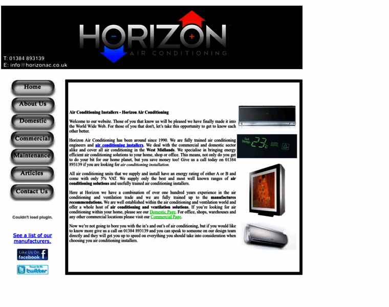 Horizonac.co.uk thumbnail