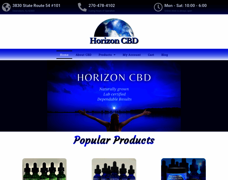 Horizoncbd.com thumbnail