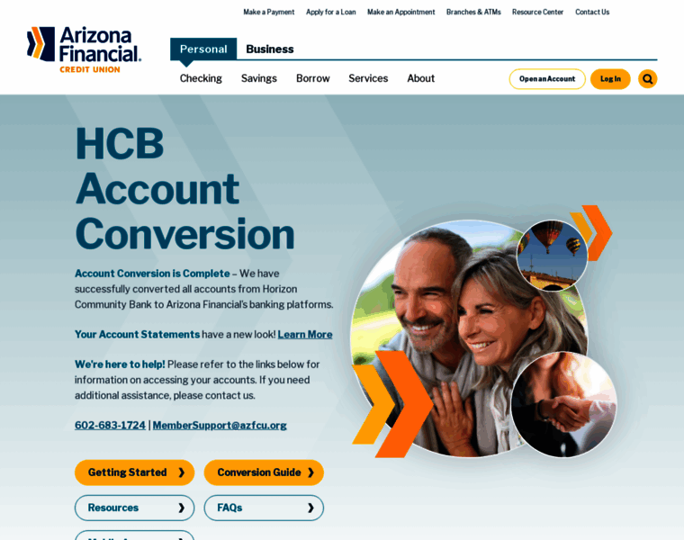 Horizoncommunitybank.com thumbnail