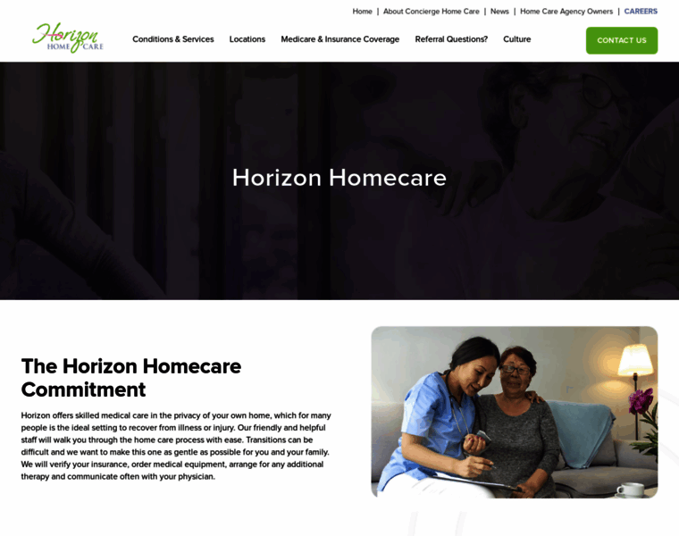 Horizonhomehealthcare.com thumbnail