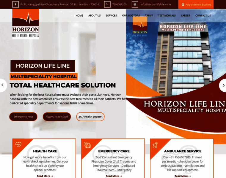 Horizonlifeline.co.in thumbnail