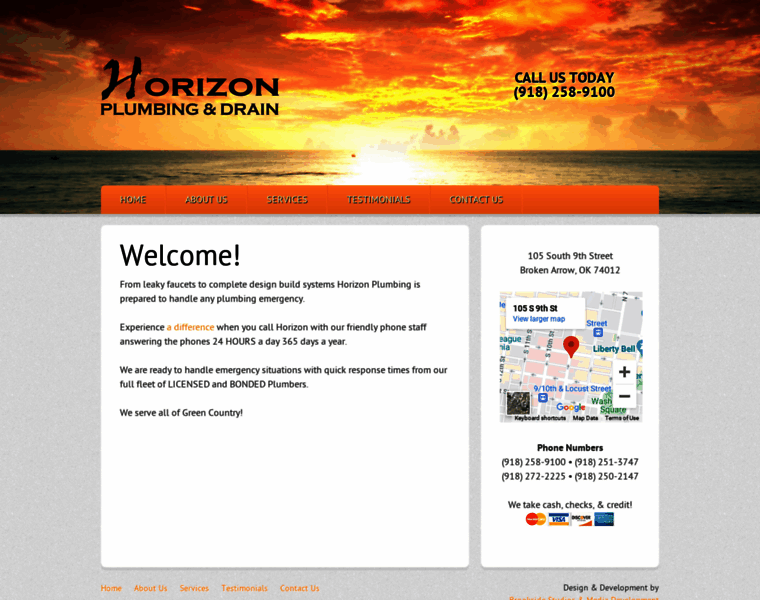 Horizonplumbingservice.com thumbnail