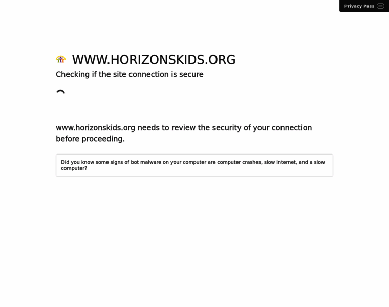Horizonskids.org thumbnail