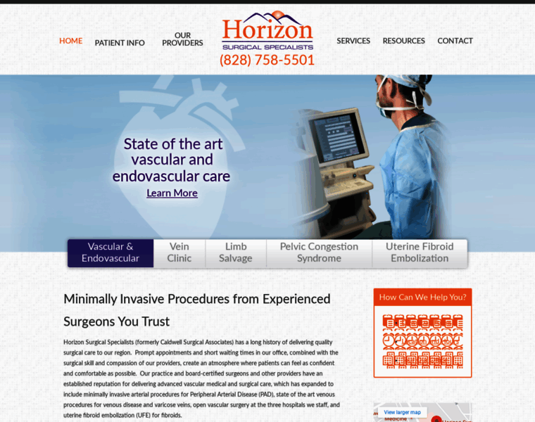 Horizonsurgicalspecialists.com thumbnail