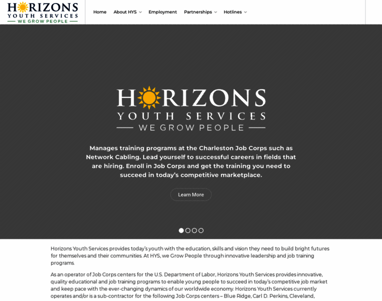 Horizonsyouthservices.com thumbnail