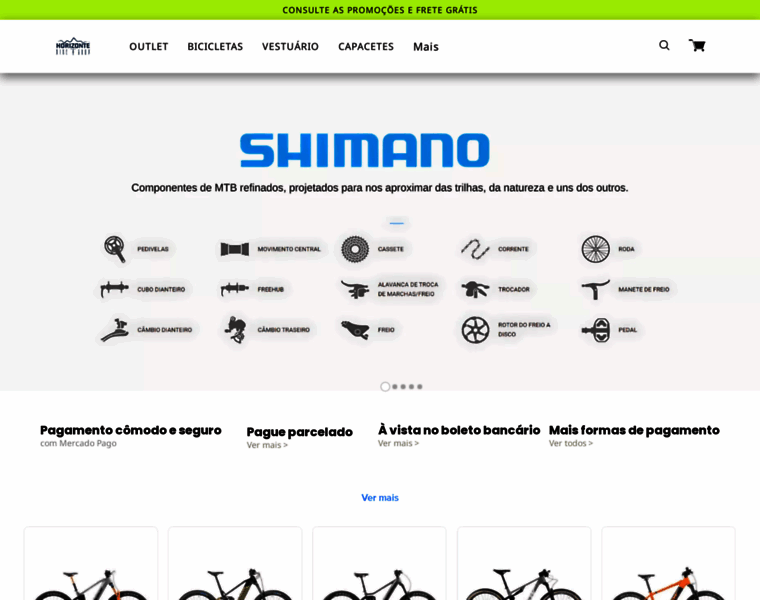Horizontebikeshop.com.br thumbnail