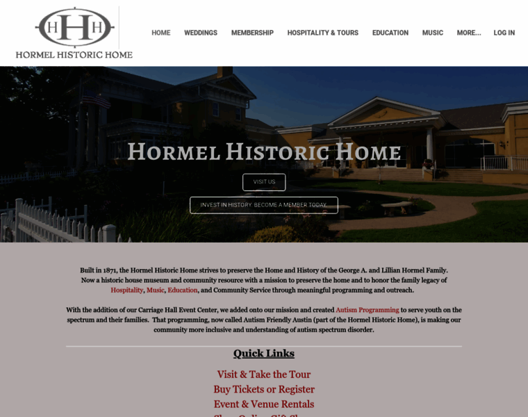 Hormelhistorichome.org thumbnail