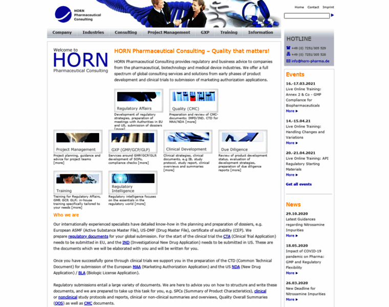Horn-pharma.de thumbnail