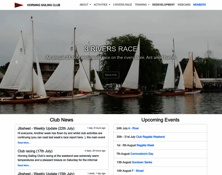 Horning-sailing.club thumbnail