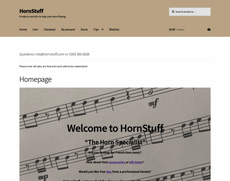 Hornstuff.com thumbnail