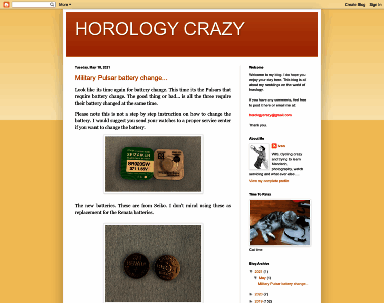 Horologycrazy.com thumbnail