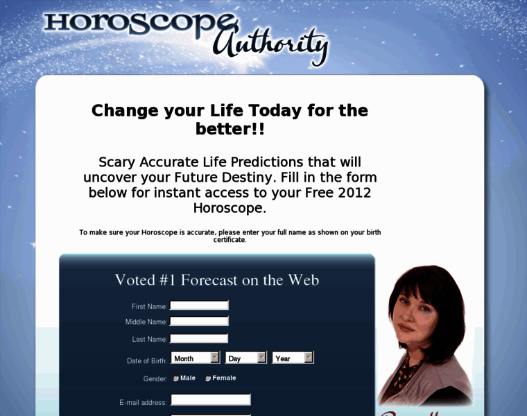 Horoscopeauthority.com thumbnail