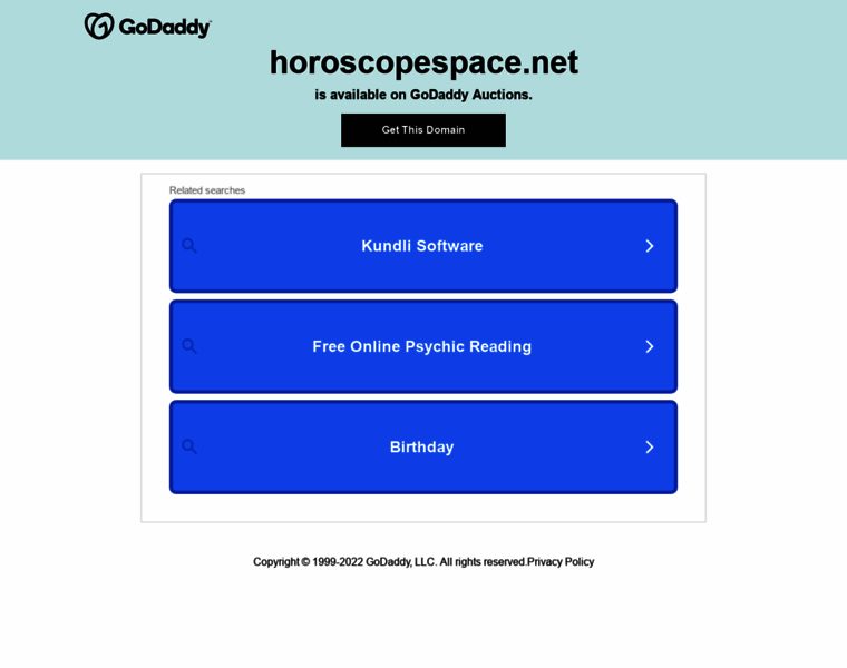 Horoscopespace.net thumbnail