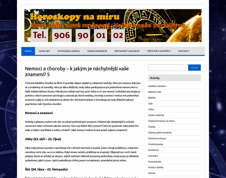 Horoskopnamiru.cz thumbnail