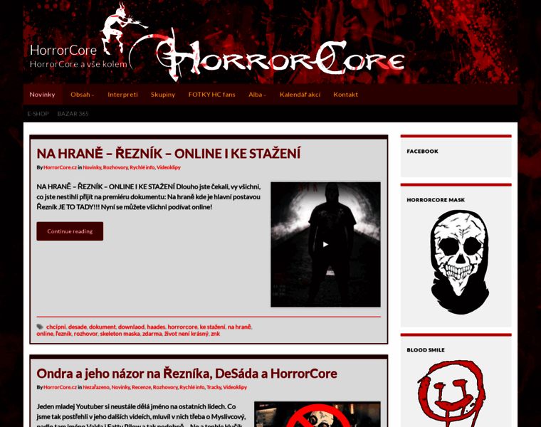 Horrorcore.cz thumbnail