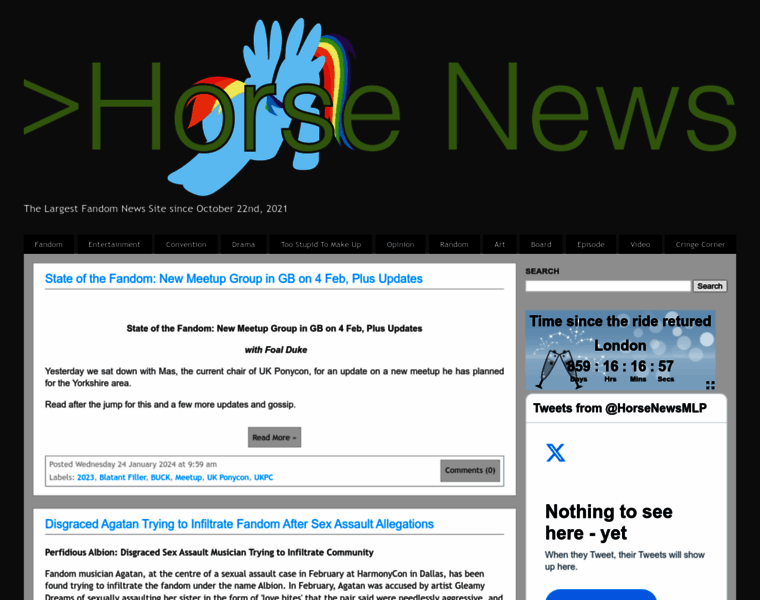 Horse-news.org thumbnail