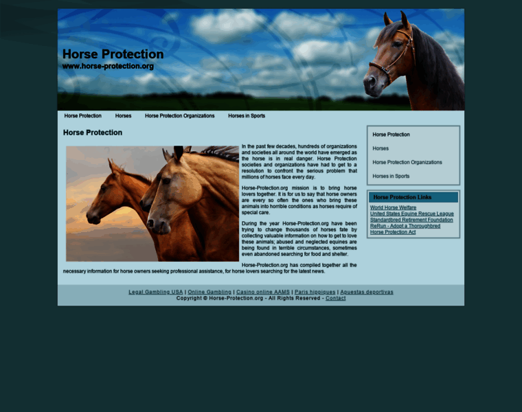 Horse-protection.org thumbnail