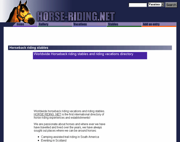 Horse-riding.net thumbnail