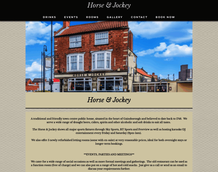 Horseandjockeygainsborough.co.uk thumbnail Horseandjockeygainsborough.co.uk thumbnail