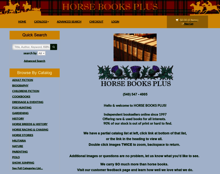 Horsebooksplus.com thumbnail