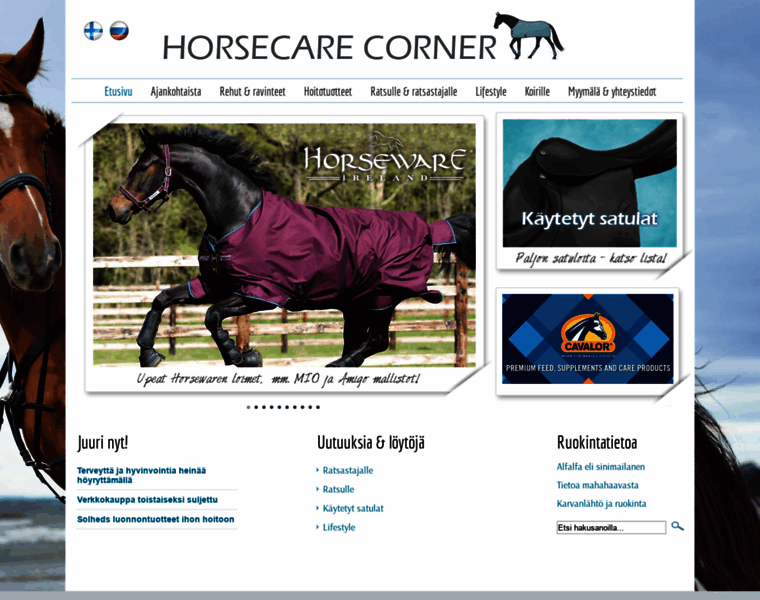 Horsecarecorner.com thumbnail