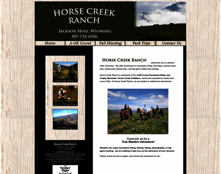 Horsecreekranch.com thumbnail