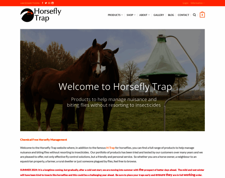 Horseflytrap.co.uk thumbnail