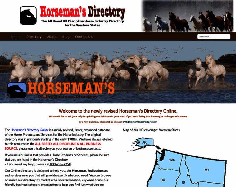 Horsemansdirectory.com thumbnail