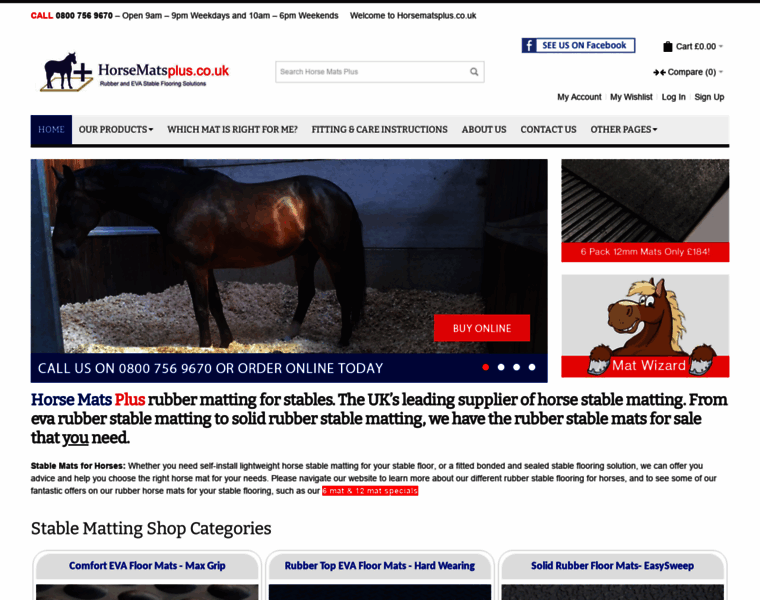 Horsematsplus.co.uk thumbnail