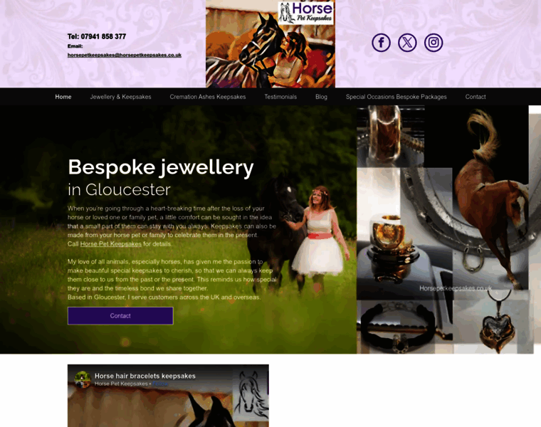 Horsepetkeepsakes.co.uk thumbnail Horsepetkeepsakes.co.uk thumbnail