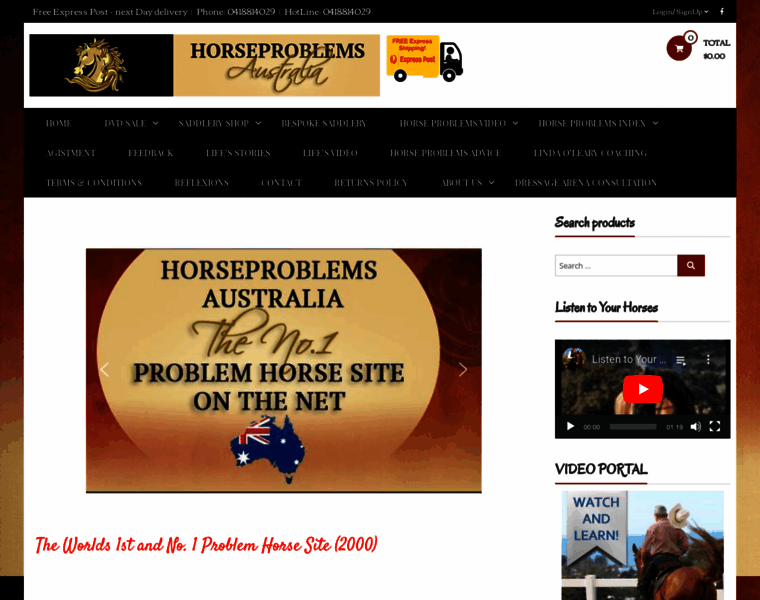 Horseproblems.com.au thumbnail