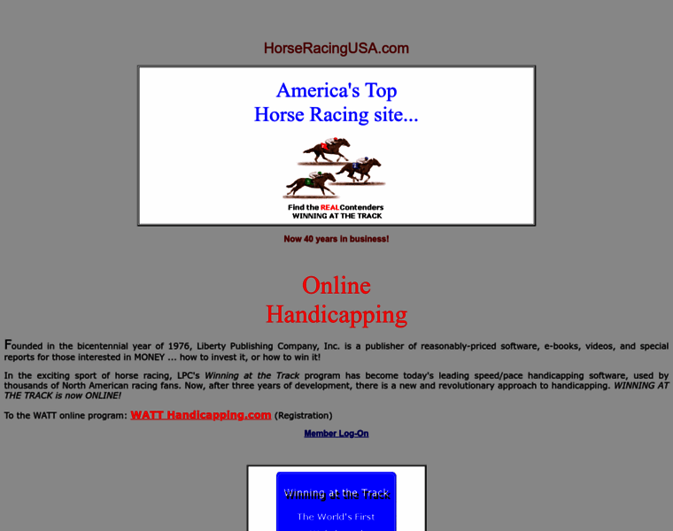 Horseracingusa.com thumbnail