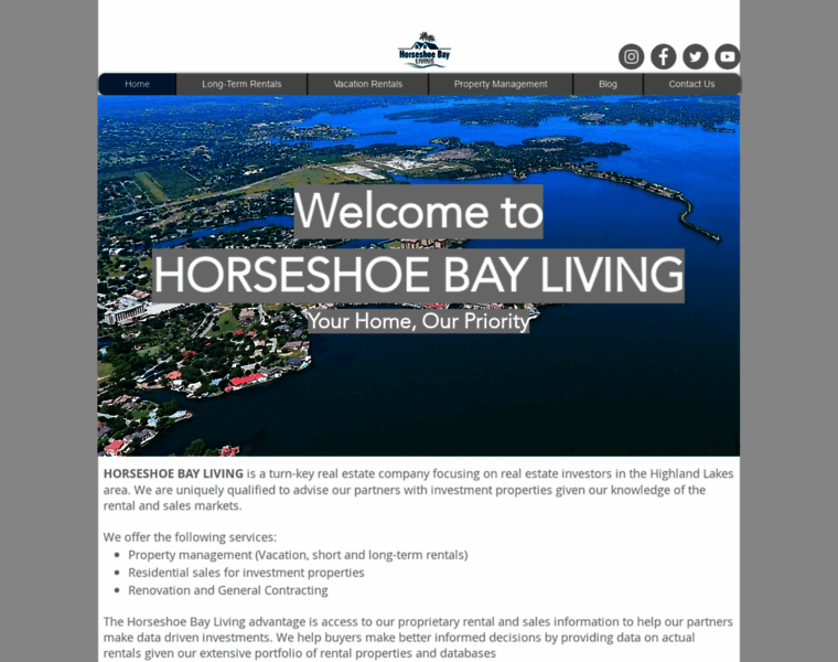 Horseshoebayliving.com thumbnail