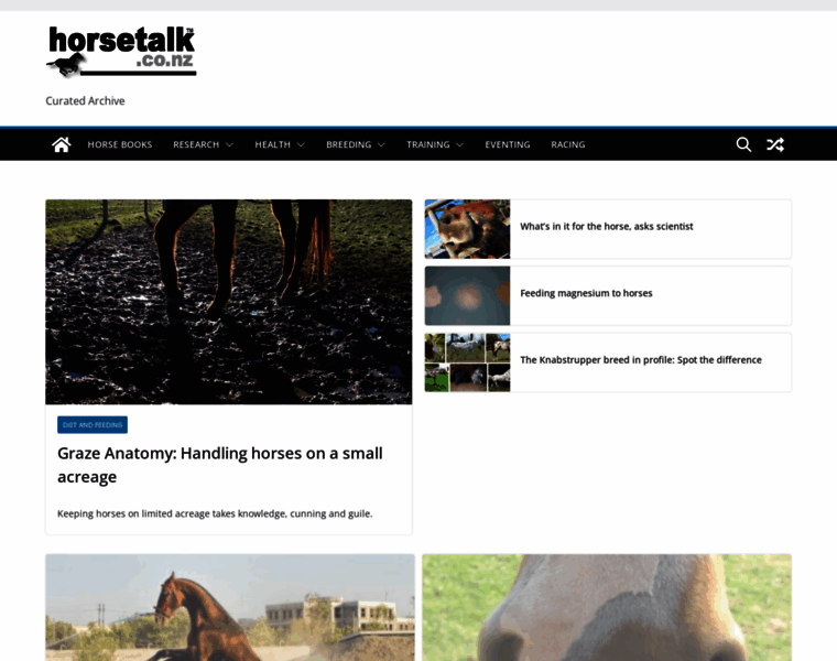 Horsetalk.co.nz thumbnail