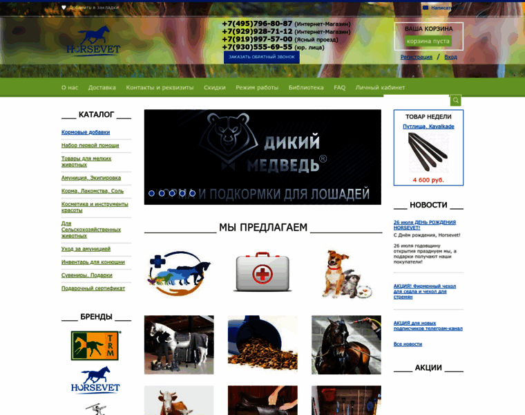 Horsevet.ru thumbnail