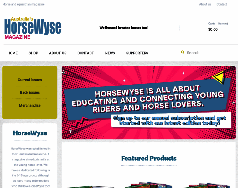 Horsewyse.com.au thumbnail