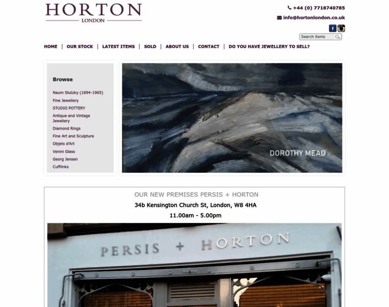 Hortonlondon.co.uk thumbnail