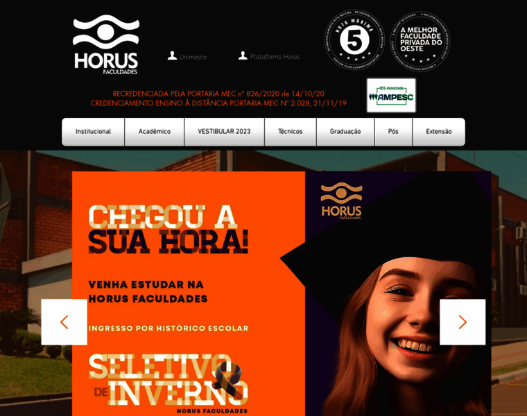 Horus.edu.br thumbnail