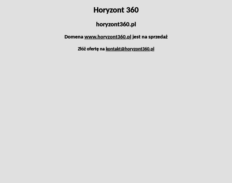Horyzont360.pl thumbnail