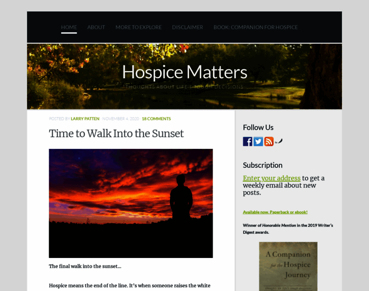 Hospice-matters.com thumbnail