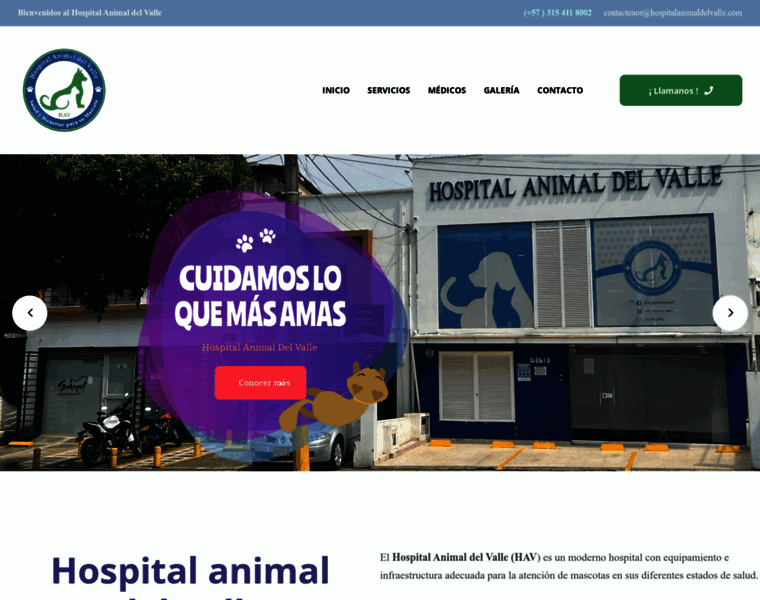 Hospitalanimaldelvalle.com thumbnail