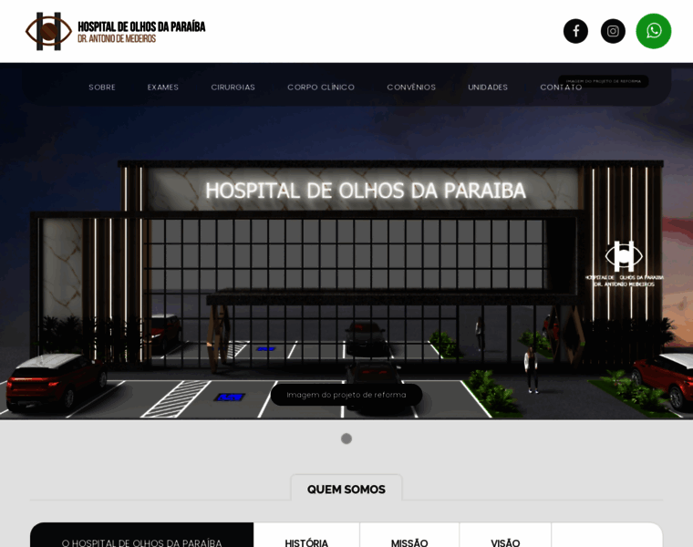 Hospitaldeolhosdaparaiba.com.br thumbnail