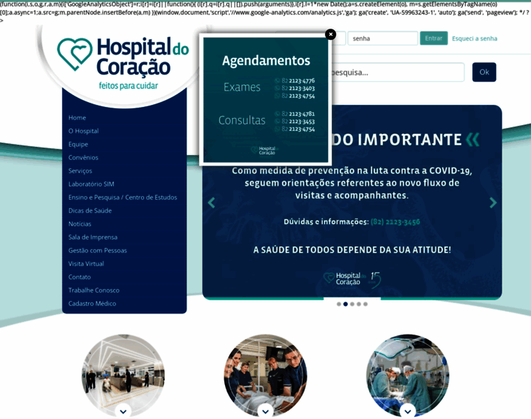 Hospitaldocoracao-al.com.br thumbnail