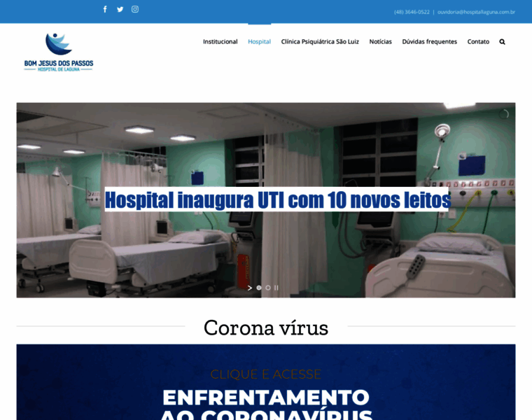 Hospitallaguna.com.br thumbnail