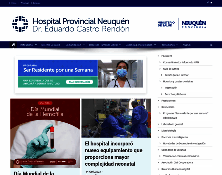 Hospitalneuquen.org.ar thumbnail