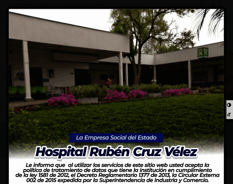 Hospitalrubencruzvelez.gov.co thumbnail