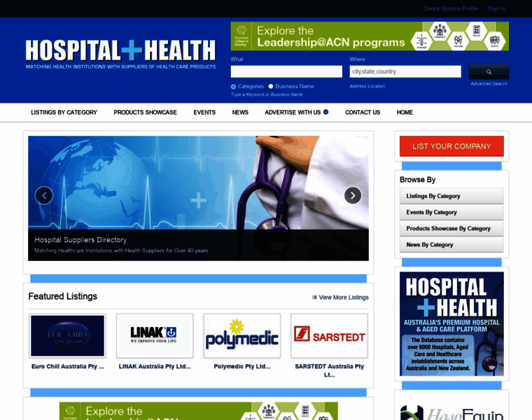 Hospitalsuppliers.com.au thumbnail