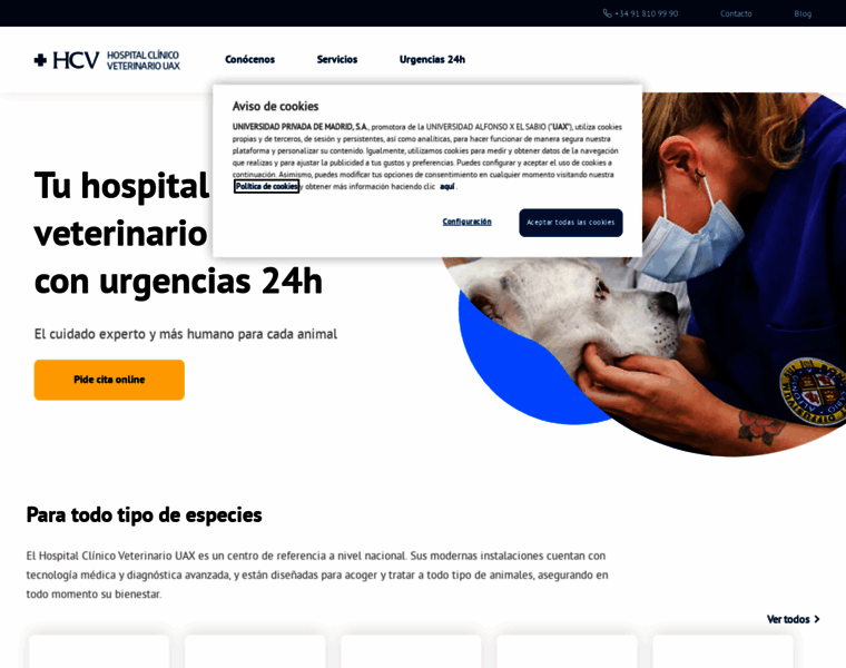Hospitalveterinario.uax.es thumbnail