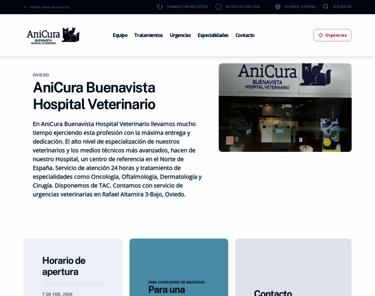 Hospitalveterinariobuenavista.com thumbnail